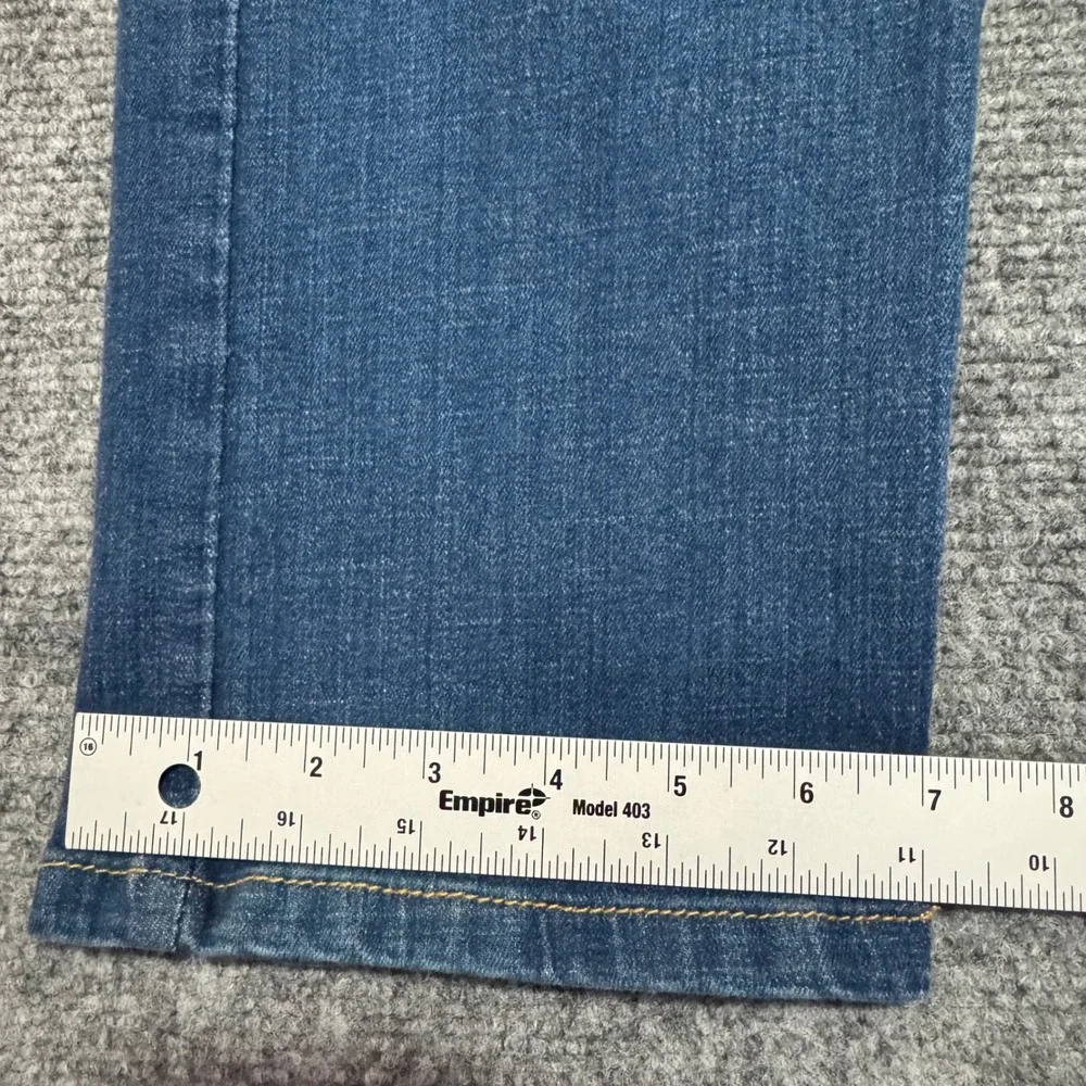 Banana Republic Mens Travel Jean 34x32 Slim Fit Fade Blue Denim Washwell Stretch